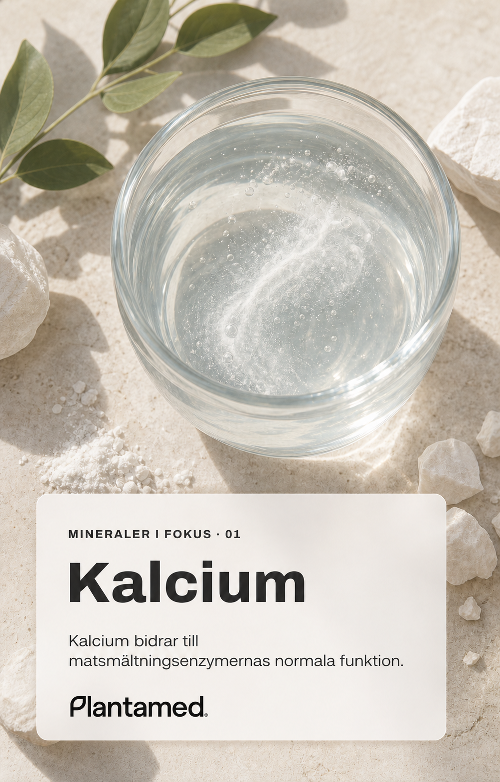 Kalcium - mineraler i fokus från Plantamed